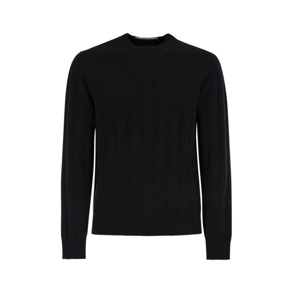PESERICO Men's Ribbed Crew Neck Sweater Men NIGHT BLUE Sweaters & Cardigans